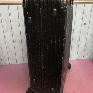 リモワ RIMOWA スーツケース アルミ製 キャリーケース 鍵欠品 (200s)の画像4