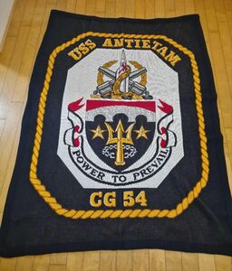 【★非常レア★米軍放出品、新品】US CG54 ANTIETAM ブランケット