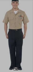 【米軍放出品、未使用に近い】制服 帽子、上着、下着、3点セット