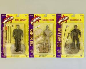 SIDESHOW（サイドショウ）「UNIVERSAL MONSTERS SERIES 1（FRANKENSTEIN、THE MUMMY、THE WOLF MAN）」3個まとめて