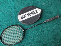 YONEX B-750 FULLCARBON GRAPHITE SHAFT ヨネックス フルカーボン グラファイ トシャフト バトミントン ラケット 中古品_画像4