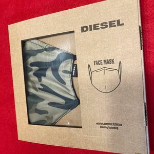 DIESEL ディーゼル フェイスマスク 迷彩 カモフラージュ カモフラ　男女兼用　