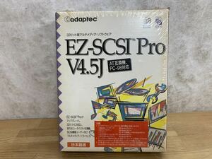 g36□ 【未開封】『TM EZ-SCSI Pro V4.5J』AT互換機PC-98対応 32ビット版マルチメディア・ソフトウェア Adapte Windows95用 日本語版240415