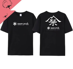 スノーピーク　ロゴTシャツ 半袖ティーシャツ アウトドア 　XL