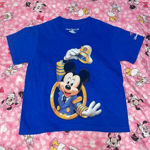 DCL2015「ディズニークルーズライン　キャプテンミッキー 」半袖Tシャツ　/USサイズXS 110 目安