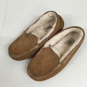 送料込み★UGG アグ★ムートンスリッポン 裏ボアモカシン★レディース23㎝#60510s526