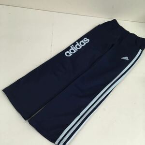  free shipping *adidas Adidas * jersey pants bottoms * Kids child 140* navy #60516sNjj7