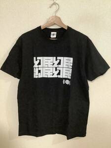 東野幸治　幻ラジオ　幻民　プリントTシャツ　半袖Tシャツ　ブラック　L