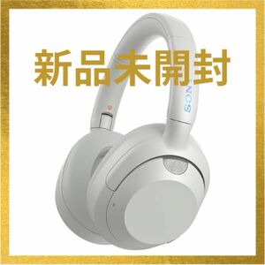 【新品未開封】SONY ワイヤレスヘッドホン　WH-ULT900N オフホワイト