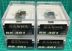  Sanwa RX-461 4 шт приемник не использовался M17 M12S M12 EXZES ZZ EXZES Z MT-44 MT-4S MT-4 MT-S FH4 FH4T