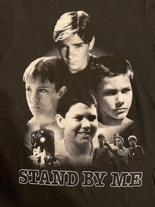 74★USA古着★美品!! 映画 STAND BY ME スタンドバイビー ビッグフォトプリントTシャツ 黒★Sサイズ★送料無料!!