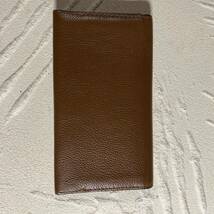 COACH コーチ　二つ折り財布　カードケース　ブラウンコンパクト 薄型 _画像2
