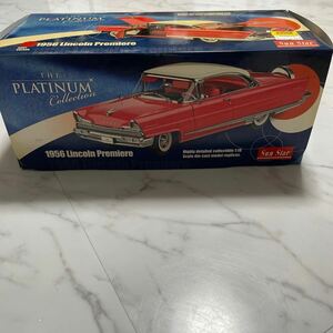 { box attaching }[1/18 scale ]1956 Lincoln Premiere Sun Star Sunstar minicar model collection emission Lincoln red premium 