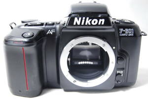 通電 & レンズ装着してAFおよびシャッター確認済み！ NIKON ニコン F-601 フィルムカメラ A223