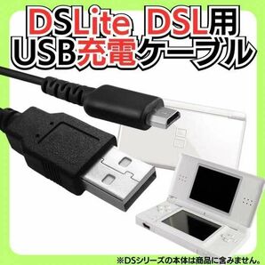 Nintendo DSLite ライト USB充電コード ケーブル 線 ニンテンドーDS Lite 充電ケーブル 急速充電 高耐久 断線防止 USBケーブル 充電器 A03の画像5