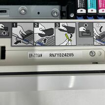 G◎ EPSON エプソン カラリオ EP-775AW インクジェット 複合機 EPSONプリンター ホワイト キズ汚れ有り 動作確認済み_画像5