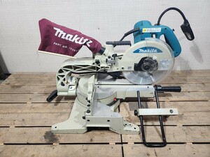 Z☆ makita マキタ LS1014 スライドマルノコ スライド丸のこ 260mm 切断機 木工用 電動工具 動作確認済