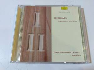 CD輸入盤：ベートーヴェン/交響曲第１番、２番、カール・ベーム指揮、ウイーンフィル