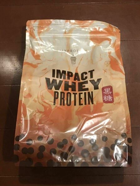 新品　マイプロテイン ◎ インパクト ホエイ プロテイン 黒糖ミルクティー　1㎏　MYPROTEIN IMPACT