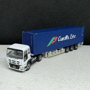 トレーラーコレクション 第7弾 062 いすゞ ギガ Camellia Line カメリアライン 40ft背高ドライコンテナ