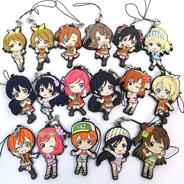 ラブライブ! ラバーストラップ きゅんキャラ 17点セット FG-052