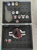 仮面ライダーウィザードDX変身ベルト　白い魔法使いドライバー＆DXリング　収納ケース　_画像1