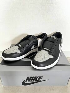 US5 23.5cm 未使用品 NIKE AIR JORDAN 1 RETRO LOW OG Shadow CZ0790 003 ナイキ エア ジョーダン 1 ブラック グレー レディーススニーカー