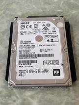 送料無料！ HDD 1TB(1000GB) WD　の　WD10JPVX HGST の　HTS721010A9E630 　２個セット中古品_画像3