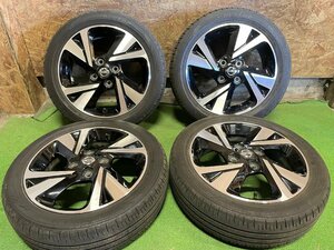 良品 NISSAN 日産 デイズ ルークス 純正 15インチ 4.5J +46 165/55R15 ENASAVE EC300+ 2023年製 夏タイヤ タイヤホイール 4本セット H