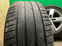 フォルクスワーゲン トゥアレグ 純正 19インチ 8.5J +59 265/50R19 MICHELIN PILOT SPORT4 SUV 夏タイヤ タイヤホイール 4本セット K_画像6