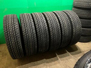 9R19.5 14PR YOKOHAMA SUPERSTEEL SY797 バリ山 スタッドレスタイヤ トラックタイヤ 6本セット K