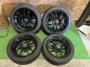 ENKEI PF01 16インチ 6.5J +53 15インチ 5J +45 195/45R16 165/55R15 YOKOHAMA ADVAN NEOVA AD09 夏タイヤ タイヤホイール 4本セット H