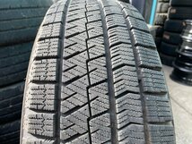 ① 195/65R15 BRIDGESTONE BLIZZAK VRX2 2020年製 バリ山 スタッドレスタイヤ 4本セット H_画像2