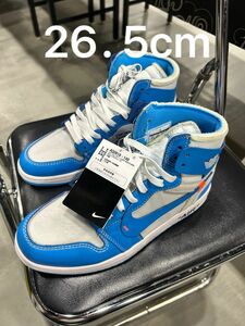 Off-White × Nike Air Jordan 1 High UNC 