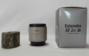 Canon キャノン EXTENDER EF 2X III エクステンダー　カメラレンズ　カメラアクセサリー　R5 R3 R6