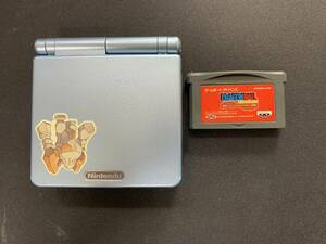 Nintendo　任天堂　GAME BOY ADVANCE SP　　AGS-001 ゲームボーイアドバンス　ソフト付き　①