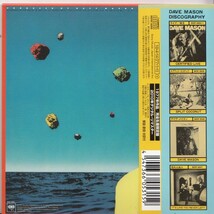 即決 紙ジャケット２【流れるままに / デイヴメイスン DAVE MASON～高音質リマスター盤！】帯付/美品/貴重盤！_画像2