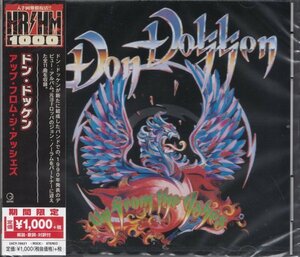 即決68【ドン・ドッケン / アップ・フロム・ジ・アッシェズ　Don Dokken】入手困難盤復活！未開封/新品《生産限定盤》