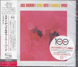 即決JAZZ ３【スタン・ゲッツ＆チャーリー・バード（高音質・SHM-CD!）】新品