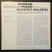 英london【ffss初期stereo】★ カーゾンのドヴォルザーク ピアノ五重奏曲 ★ Clifford Curzon Dvorak Piano Quintet CS 6357（＝SXL6043）_画像3