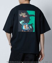 FREAK'S STORE 別注 オズの魔法使い ホワイト 白 バックプリント 半袖 Tシャツ フリークスストア カットソー サイズ M 丸首 後ろ_画像8