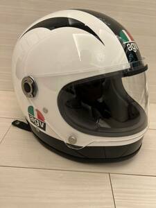 【美品】【送料無料】agv エージーブイ LIMITED EDITION NIETO TRIBUTE フルフェイスヘルメット Lサイズ バイクヘルメット 希少 レア