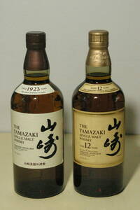 [ not yet . plug ] Yamazaki 12 year * non Vintage Suntory single malt whisky ( 2 pcs set 700ml 43%)