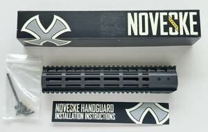 【実物】NOVESKE NHR M-LOK Handguard- N4 11.1インチ, ブラック