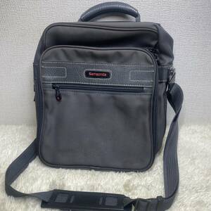 サムソナイト Samsonite メンズ ショルダーバッグ ハンドバック2WAYバッグ ビジネス　グレー