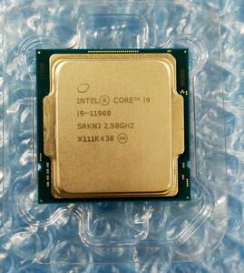 [ postage included * Junk ]Intel CPU Core i9-11900 exhibit number 92