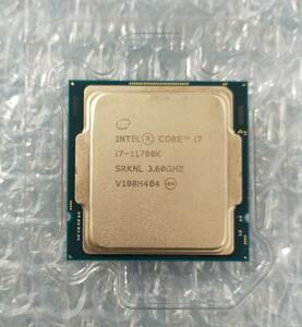 【送料込み・ジャンク】Intel CPU Core i7-11700k 　出品番号2