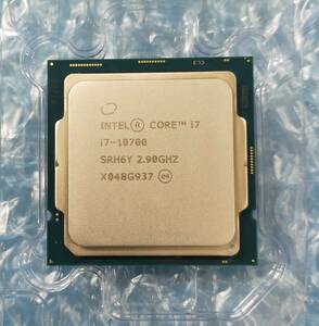 [ postage included * Junk ]Intel CPU Core i7-10700 exhibit number 1