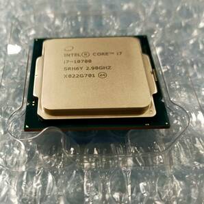 【送料込み・ジャンク】Intel CPU Core i7-10700  出品番号165 の画像4