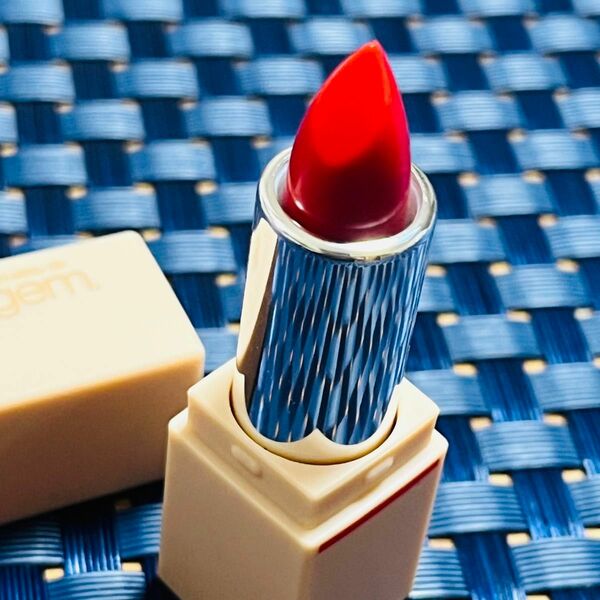 口紅　リップティント　ポピーレッド【la peau de gem.】gemini lip stick(tint)